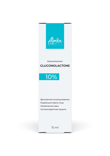 Мультипилинг Gluconolactone 10%, (pH 2.7), 15мл