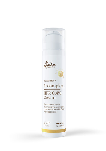 Липосомальный стимулирующий крем с ретинолом HPR 0,4% и экзосомами R-Complex, 50мл
